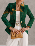 Willow | Emerald Marble Blazer