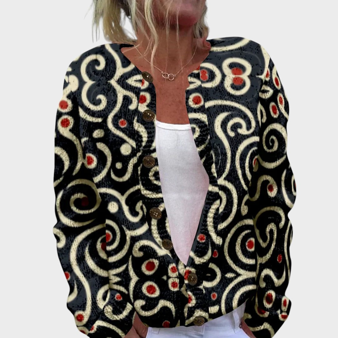 Penelope | Women's Floral Autumn Cardigan
