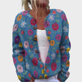 Penelope | Women's Floral Autumn Cardigan