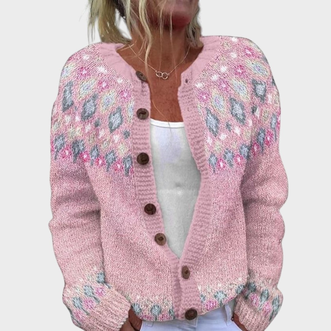 Chloe | Women's Floral Autumn Cardigan