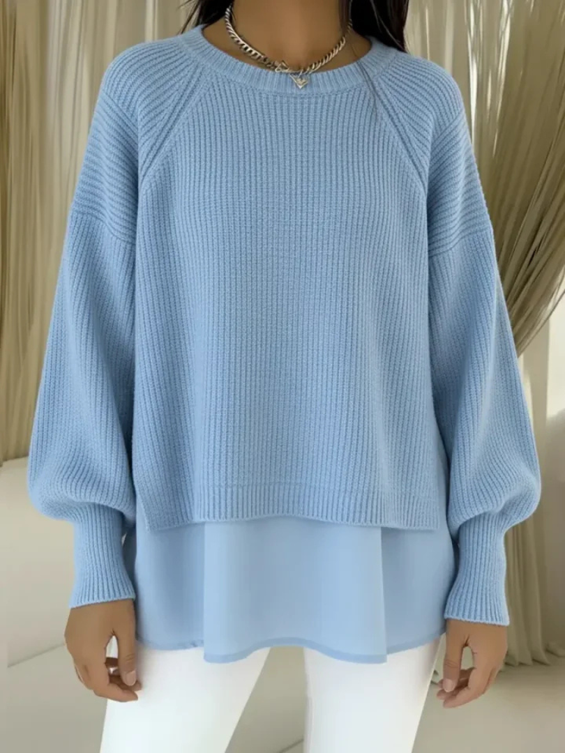 Maureen | Layered-Look Sweater