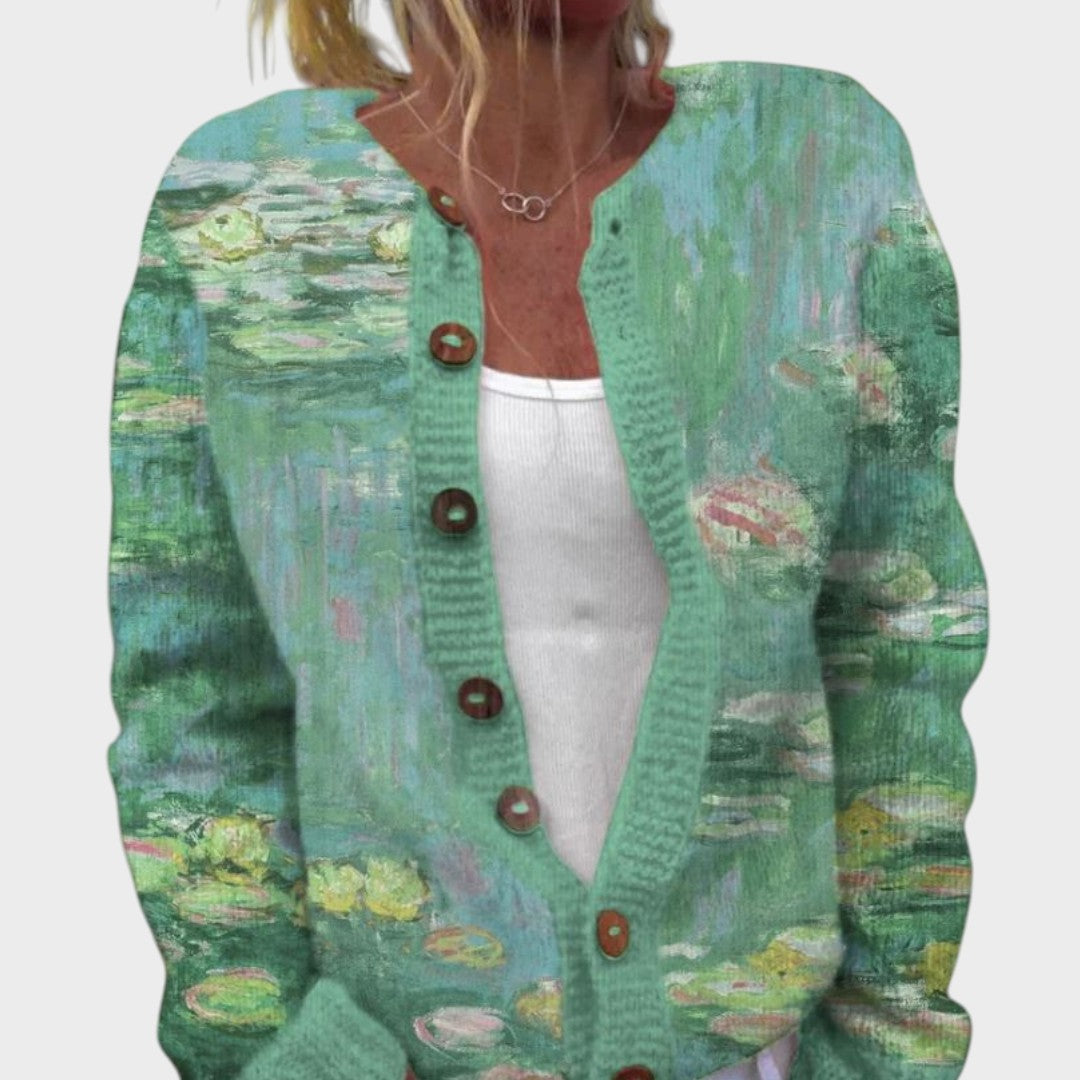 Erin | Women's Floral Autumn Cardigan