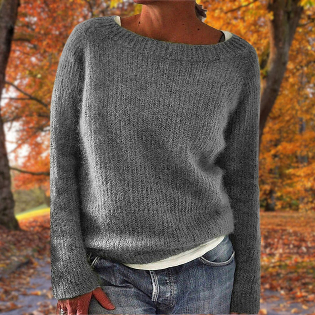 Josephine | Women's Classic Merino Wool Sweater Elegant Timeless Warm Knitwear for Autumn and Winter Comfort