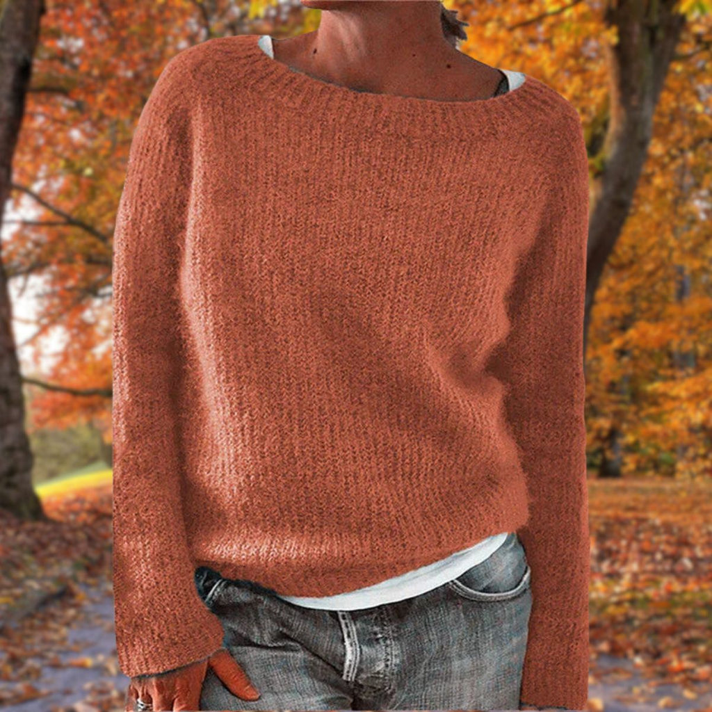 Josephine | Women's Classic Merino Wool Sweater Elegant Timeless Warm Knitwear for Autumn and Winter Comfort