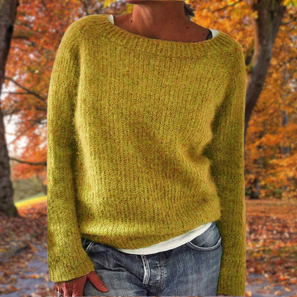Josephine | Women's Classic Merino Wool Sweater Elegant Timeless Warm Knitwear for Autumn and Winter Comfort