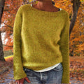 Josephine | Women's Classic Merino Wool Sweater Elegant Timeless Warm Knitwear for Autumn and Winter Comfort
