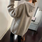 Esther | Women's Warm Cosy Hoodie – Soft Comfortable Relaxed Casual Everyday Stylish Hooded Sweatshir