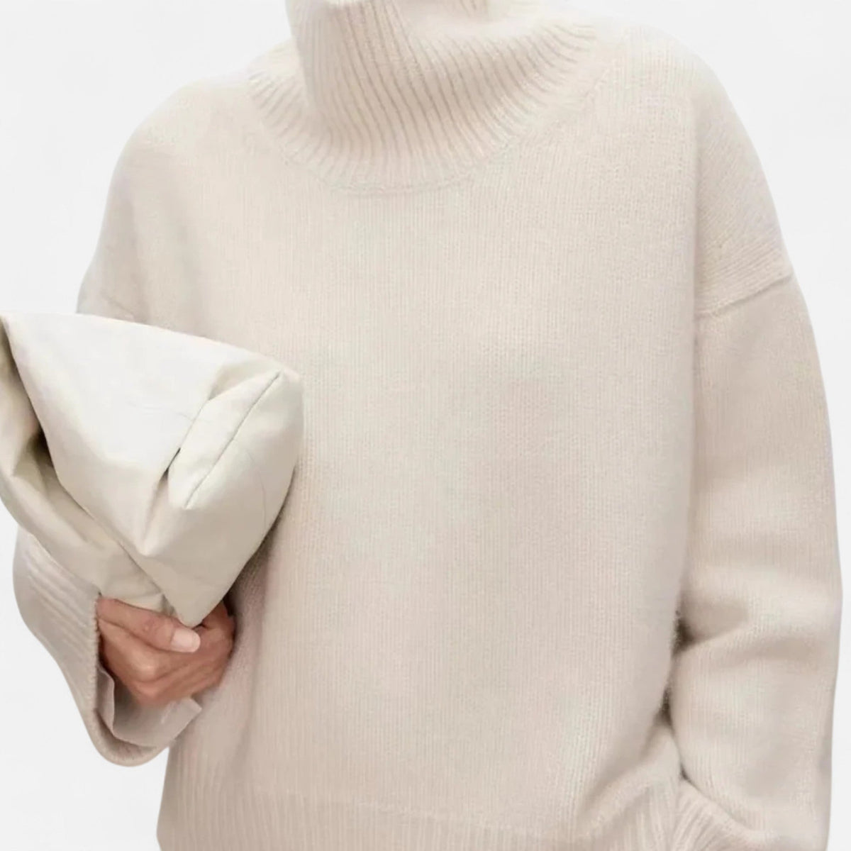 Monica | Women's Wool Sweater – Timeless Turtleneck Elegance