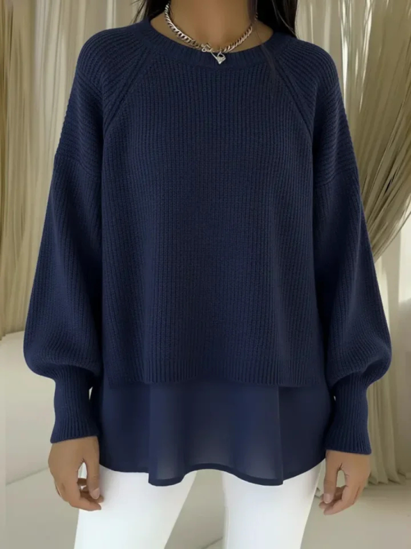 Maureen | Layered-Look Sweater