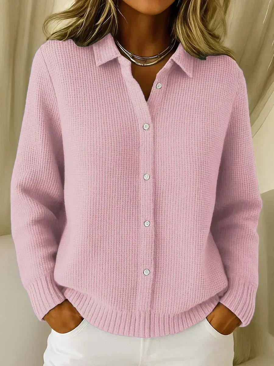 Bonnie | Textured Button-Up Cardigan