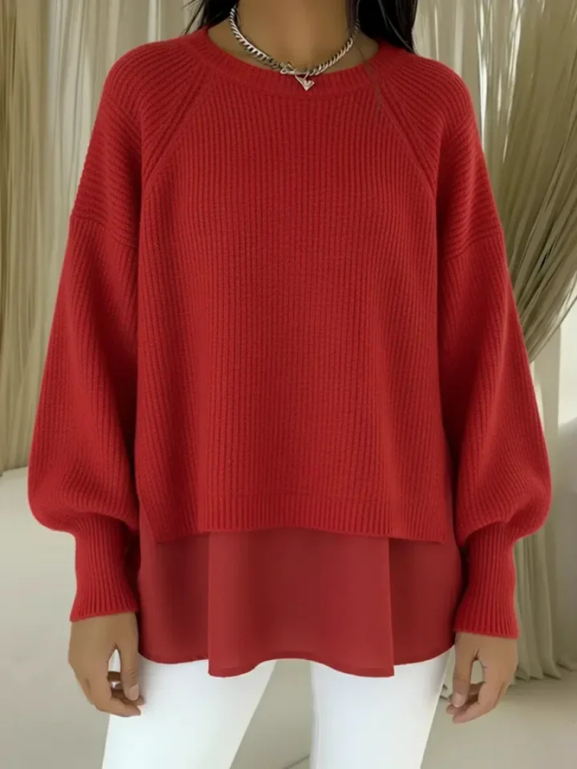 Maureen | Layered-Look Sweater