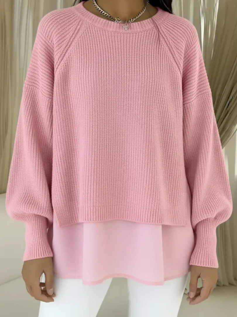 Maureen | Layered-Look Sweater