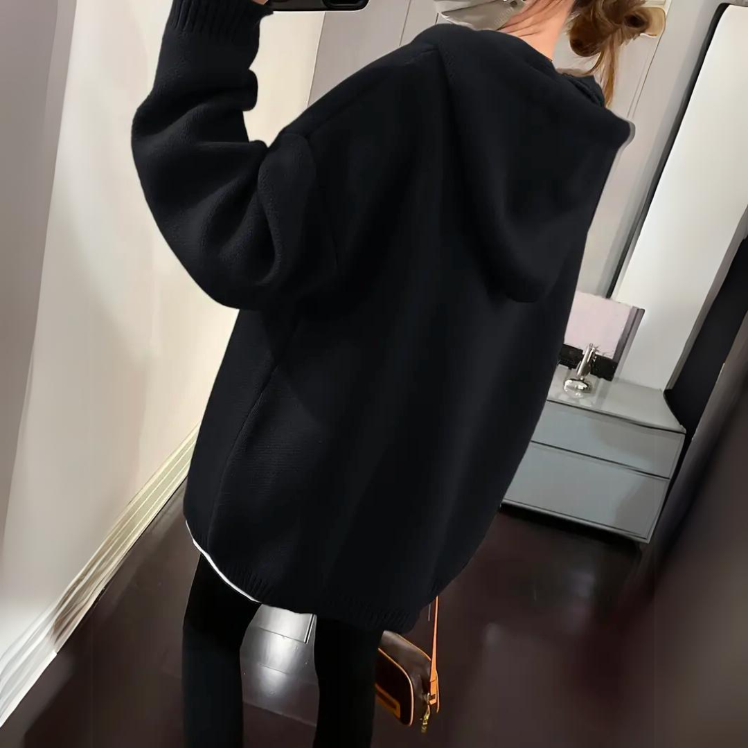 Esther | Women's Warm Cosy Hoodie – Soft Comfortable Relaxed Casual Everyday Stylish Hooded Sweatshir