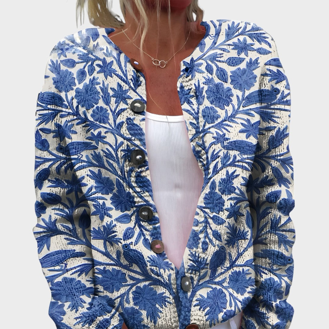 Isla | Women's Floral Autumn Cardigan