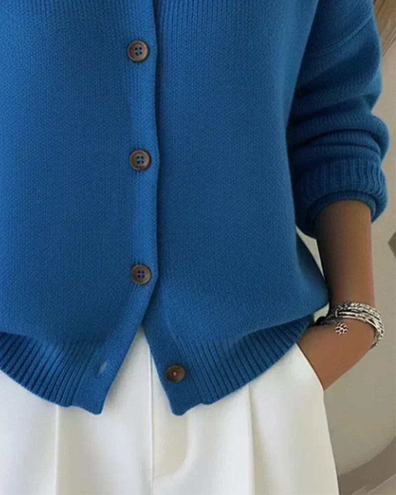 Maria | Button Collar Cardigan