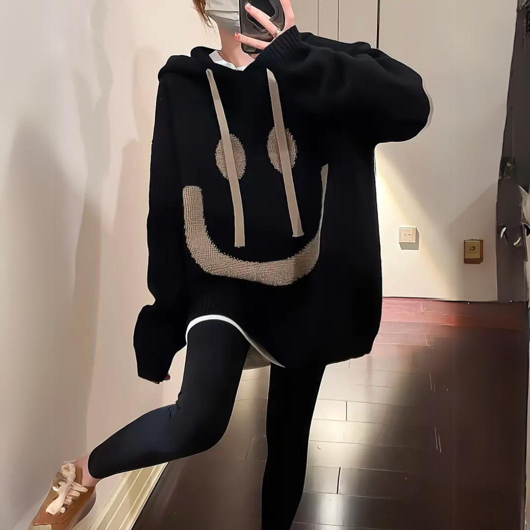 Esther | Women's Warm Cosy Hoodie – Soft Comfortable Relaxed Casual Everyday Stylish Hooded Sweatshir