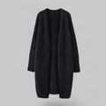 Harper | Women's Open-Front Knit Cardigan – Warm Longline Layer for Autumn and Winter Everyday Wear