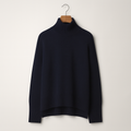 Jennifer | Women's Cashmere Blend Roll-Neck Jumper – Soft Knit for Autumn and Winter