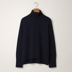 Jennifer | Women's Cashmere Blend Roll-Neck Jumper – Soft Knit for Autumn and Winter