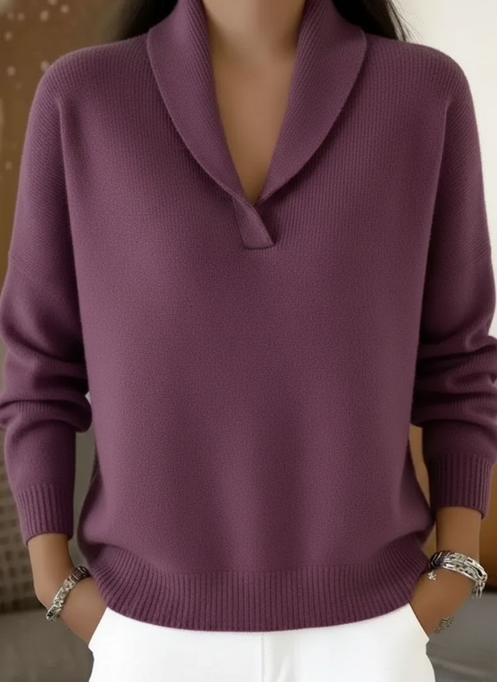 Cecilia | V-Neck Sweater