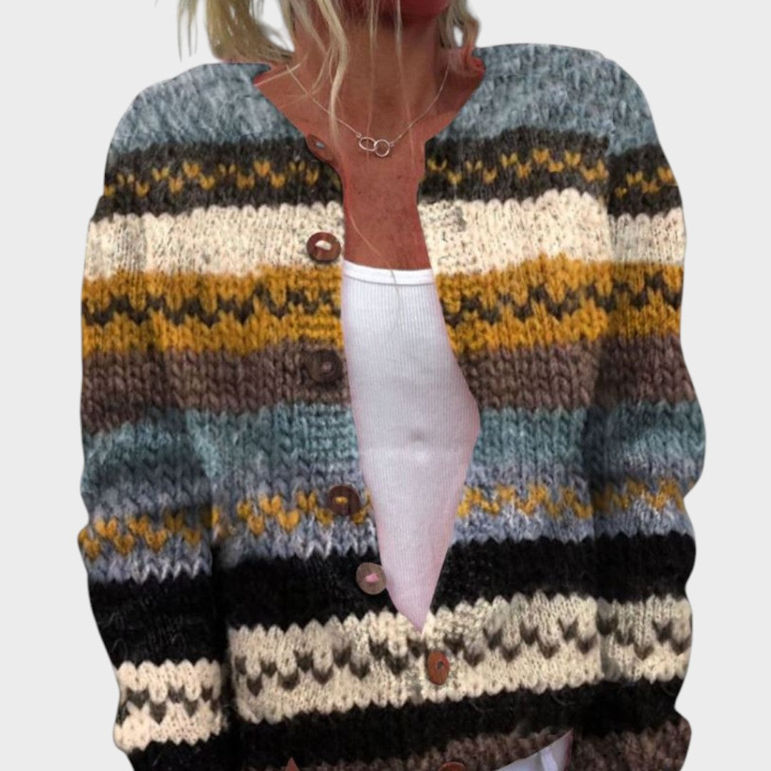 Ava | Women's Floral Autumn Cardigan