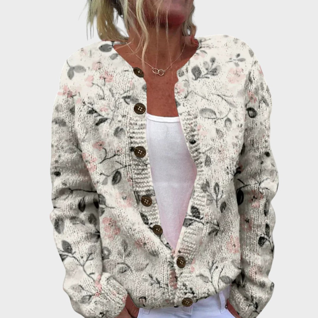 Sophie | Women's Floral Autumn Cardigan