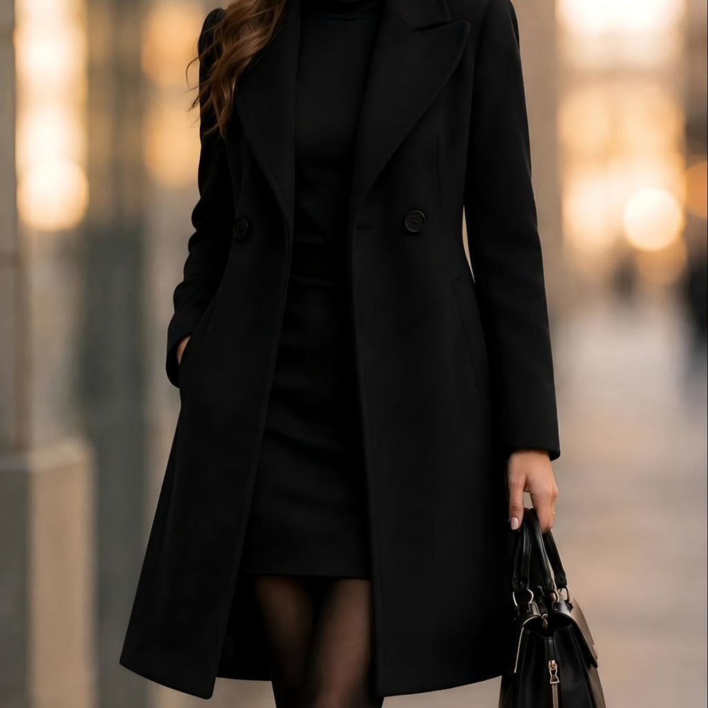 Vivienne | Tailored Double-Breasted Coat