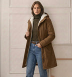 Celeste | Cozy Hooded Weatherproof Coat