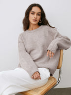 Melanie | Women's Lightweight Sweater – Soft Relaxed Layer for Everyday Wear