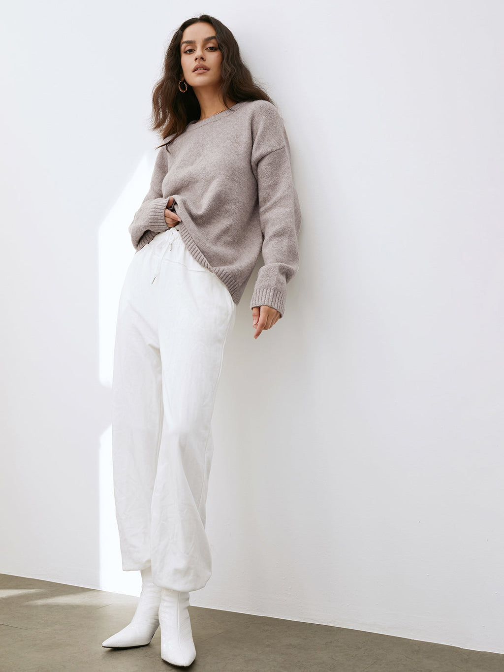 Melanie | Women's Lightweight Sweater – Soft Relaxed Layer for Everyday Wear