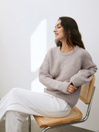 Melanie | Women's Lightweight Sweater – Soft Relaxed Layer for Everyday Wear