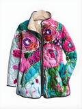 Cora | Elegant Floral Pattern Jacket