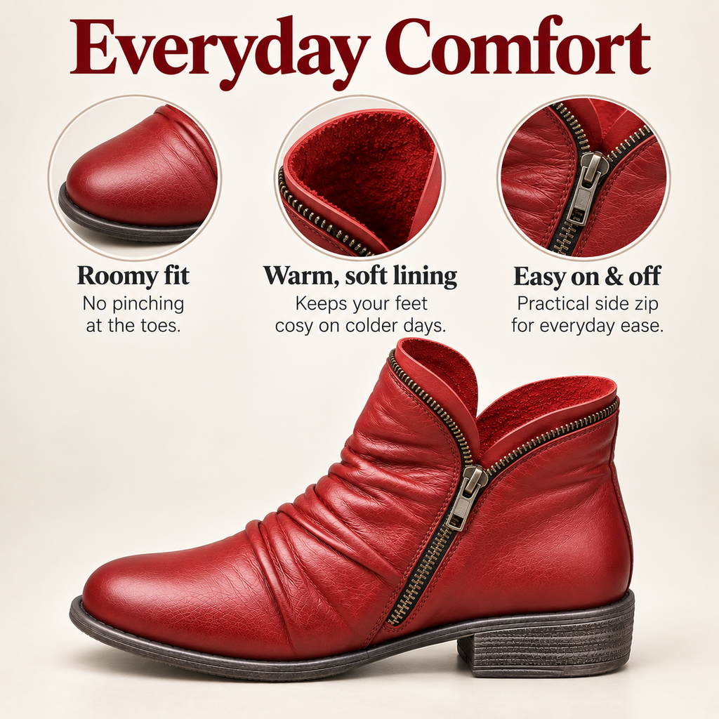 Cora | Comfy Ankle Boots