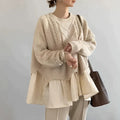 Mabel | Women's Round Neck Knit Sweater for Autumn Winter Comfortable and Elegant Fit