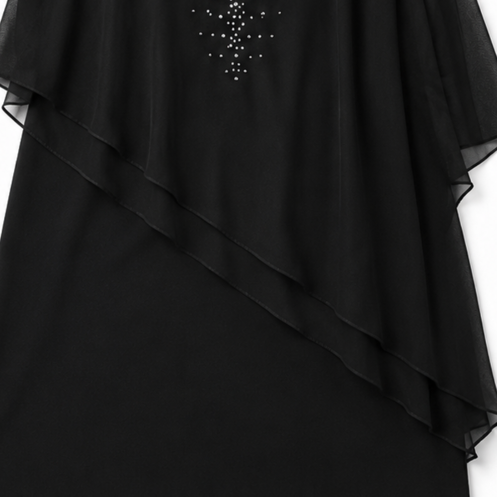Gloria | Elegant Draped Dress