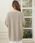 Rose | Women's Oversized Knit Cardigan – Soft Button-Front Layer for Office and Relaxed Days