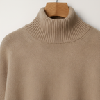 Priscilla | Women's Oversized Turtleneck Sweater with Dropped Shoulders