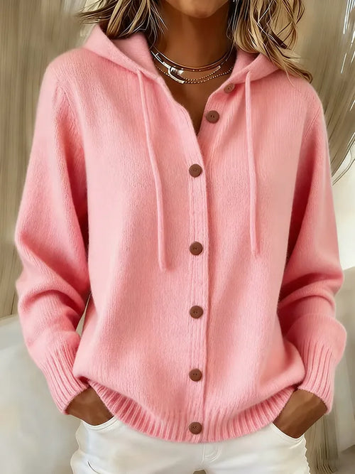 Brenda | Button Cardigan Hoodie