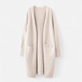 Kelly | Women's Open-Front Cardigan – Timeless Long Silhouette