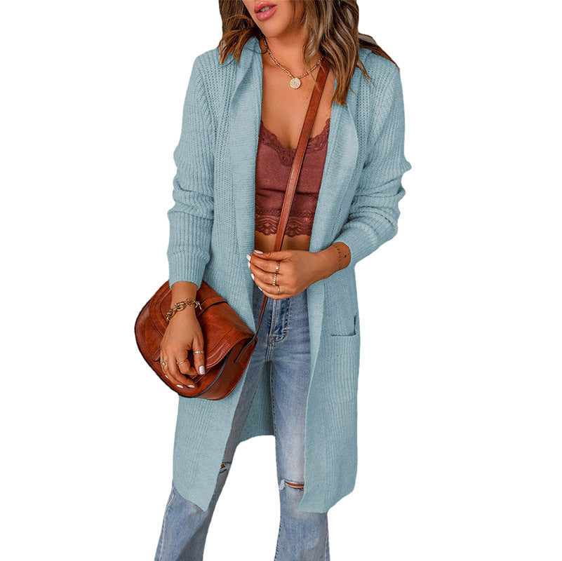 Sophia | Women's Open-Front Longline Cardigan – Relaxed Knit Layer for Everyday Autumn Wear
