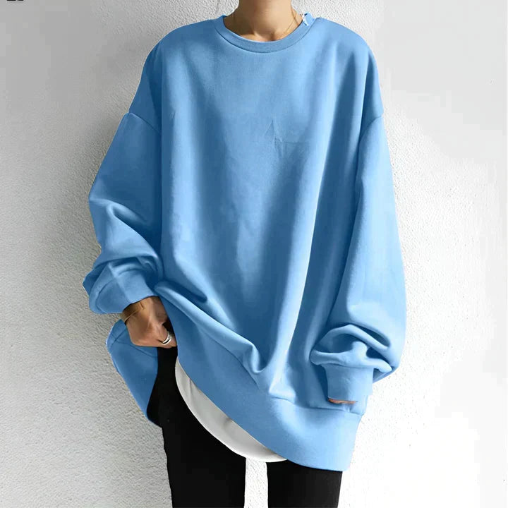 Hattie | Women's Plus Size Oversized Knit Jumper – Soft Comfortable Elegant Relaxed Fit Sweater