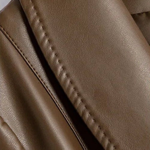 Jessica | Leather Blazer