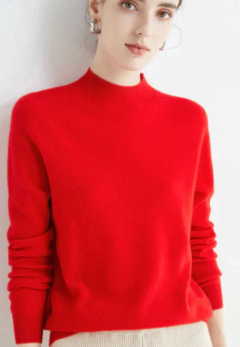 Sylvia | Women's Casual Knit Sweater for Autumn and Winter Warm Stylish Jumper for Everyday Wear