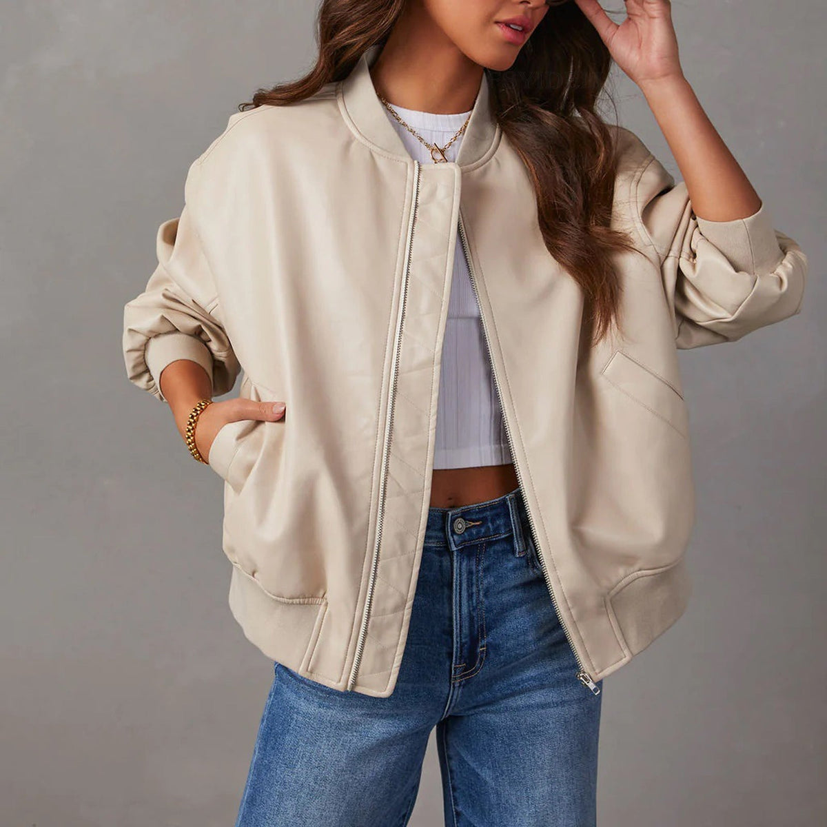 Daisy | Leather Jacket