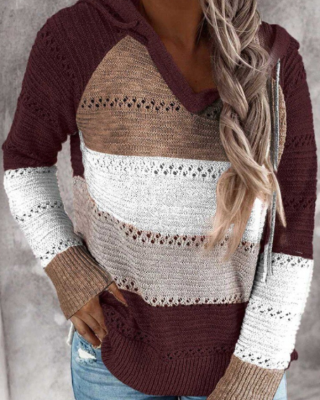 Joan | Women's Fashion Hoodie – Stylish Comfortable Relaxed Casual Everyday Modern Streetwear Sweatshirt