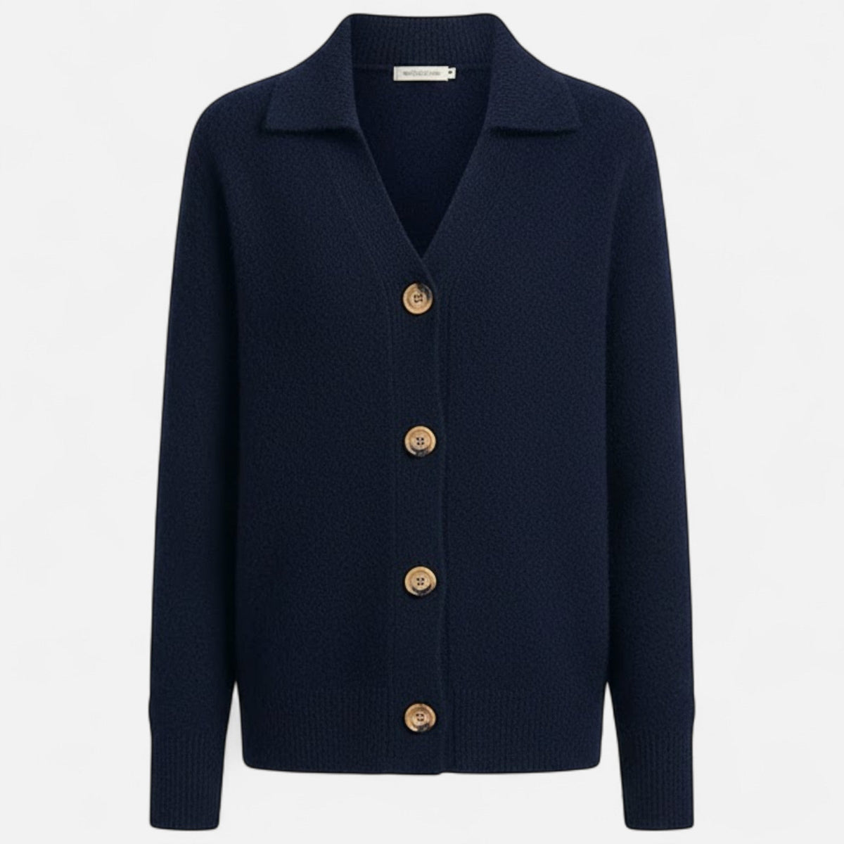 Jacqueline | Women's Knit Stand-Collar Short Coat