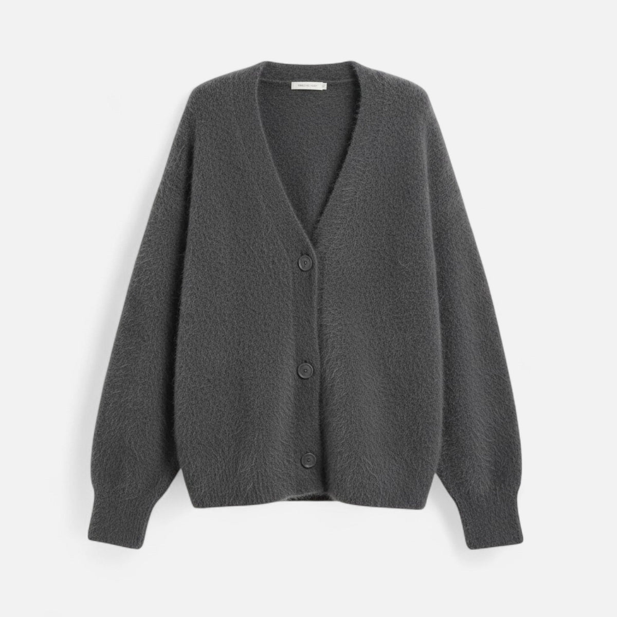 Jean | Women's Loose V-Neck Buttoned Knit Cardigan