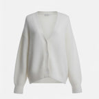 Jean | Women's Loose V-Neck Buttoned Knit Cardigan