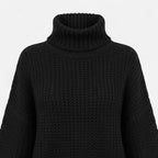 Helen | Women's Wool-Blend Turtleneck Sweater – Classic Knit