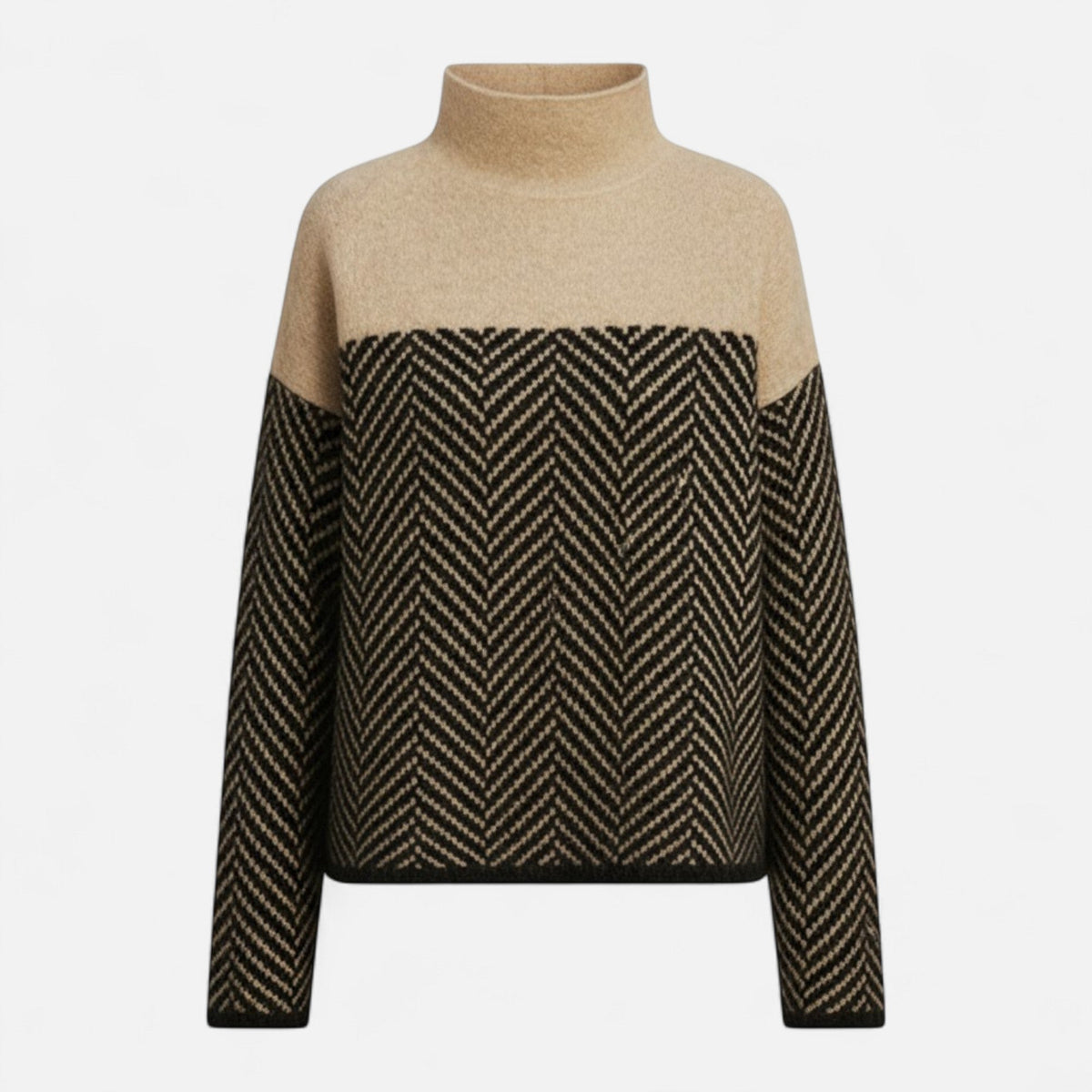 Sonja | Women's Wool Turtleneck Knit Sweater